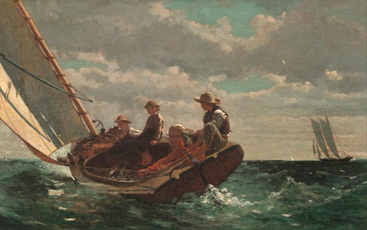 Winslow Homer Breezing up (mk09)